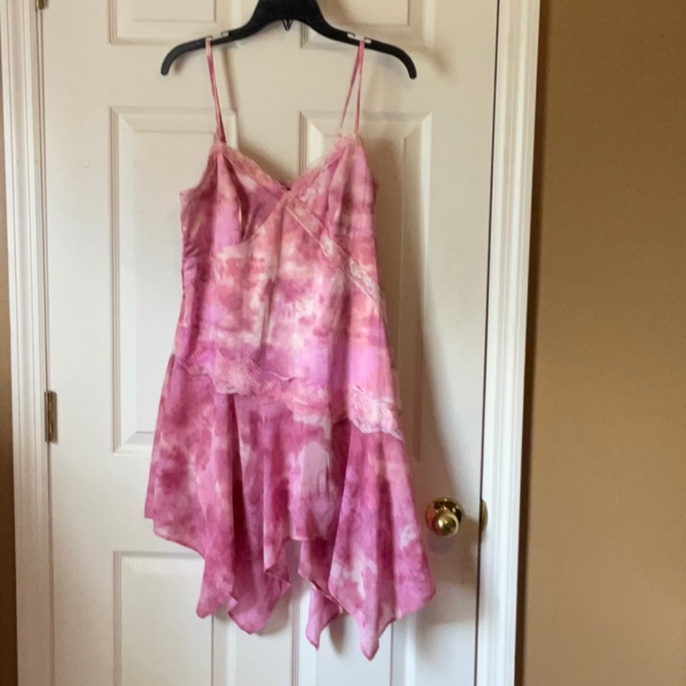 Wild Fable Women’s Floral Boho Asymmetrical Spaghetti Strap Dress Size Medium